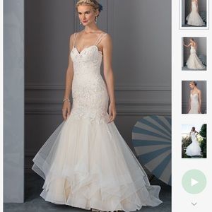 Beloved by Casablanca bridal Bl240 Sapphire bridal gown